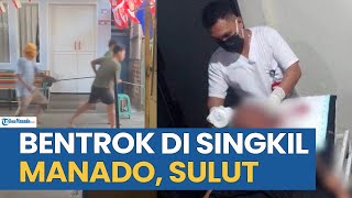 Bentrok Di Singkil Manado Sulawesi Utara, Adik Almarhum Bemo Dilarikan Ke Rumah Sakit