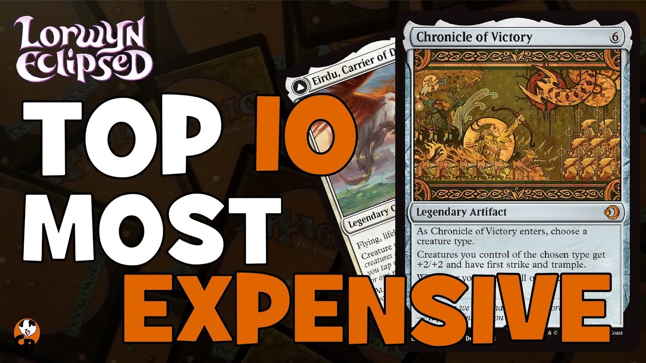 LORWYN ECLIPSED - TOP 10 MOST EXPENSIVE DRAFT CARDS - MTG
