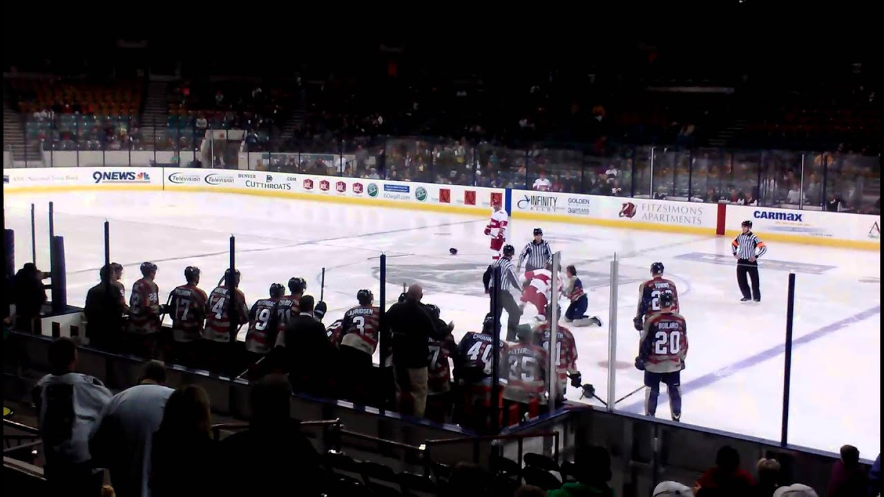 Denver Cutthroats fight 12-15-12