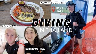 MEET MY BACKPACKING BROTHER!!! | Scuba Diving in Koh Tao & Becoming ADVANCED