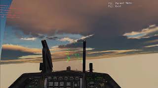 F-16C ILS Landing in Low IMC Condition