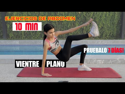 10 MINUTOS DE EJERCICOS DE ABDOMEN SEGUIDOS | Ana Emilia VIDA