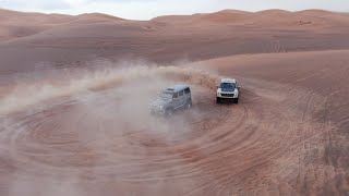 Raptors and a G-Wagon Off-Roading in Dubai Desert | Mustafa Syed