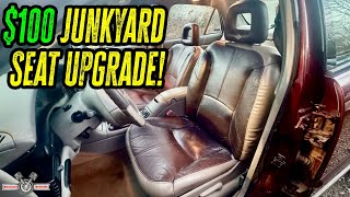 Upgrading a Buick Regal with Salvage Yard Leather Seats Under $100
