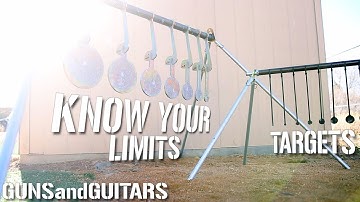 The Ultimate Portable Shooting Range! (Know your limits KYL AR500 ST7 Targets)