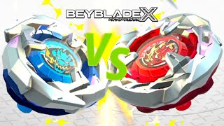 To The X Sword Dran Vs. Scythe Incendio Beyblade X App I Gameplay