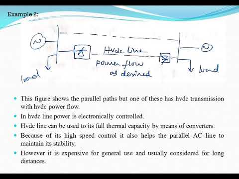 Transmission interconnections power flow in an AC - YouTube