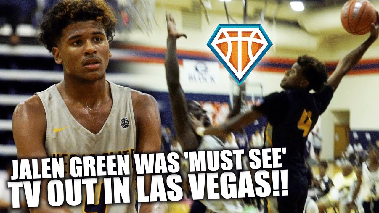 JALEN GREEN WAS 'MUST SEE' TV OUT IN VEGAS!! | Big Time Hoops Full Highlights