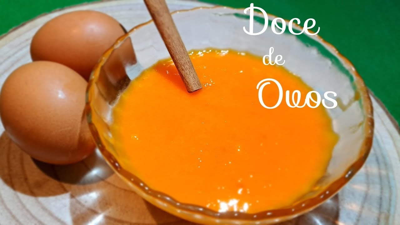 DOCE DE OVOS | SIMPLES E RÁPIDO DE FAZER