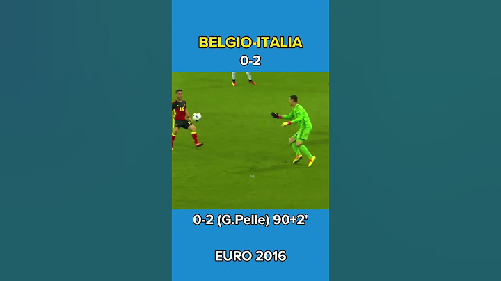 BELGIO-ITALIA, Europei calcio 2024 #euro2024 #euro2016