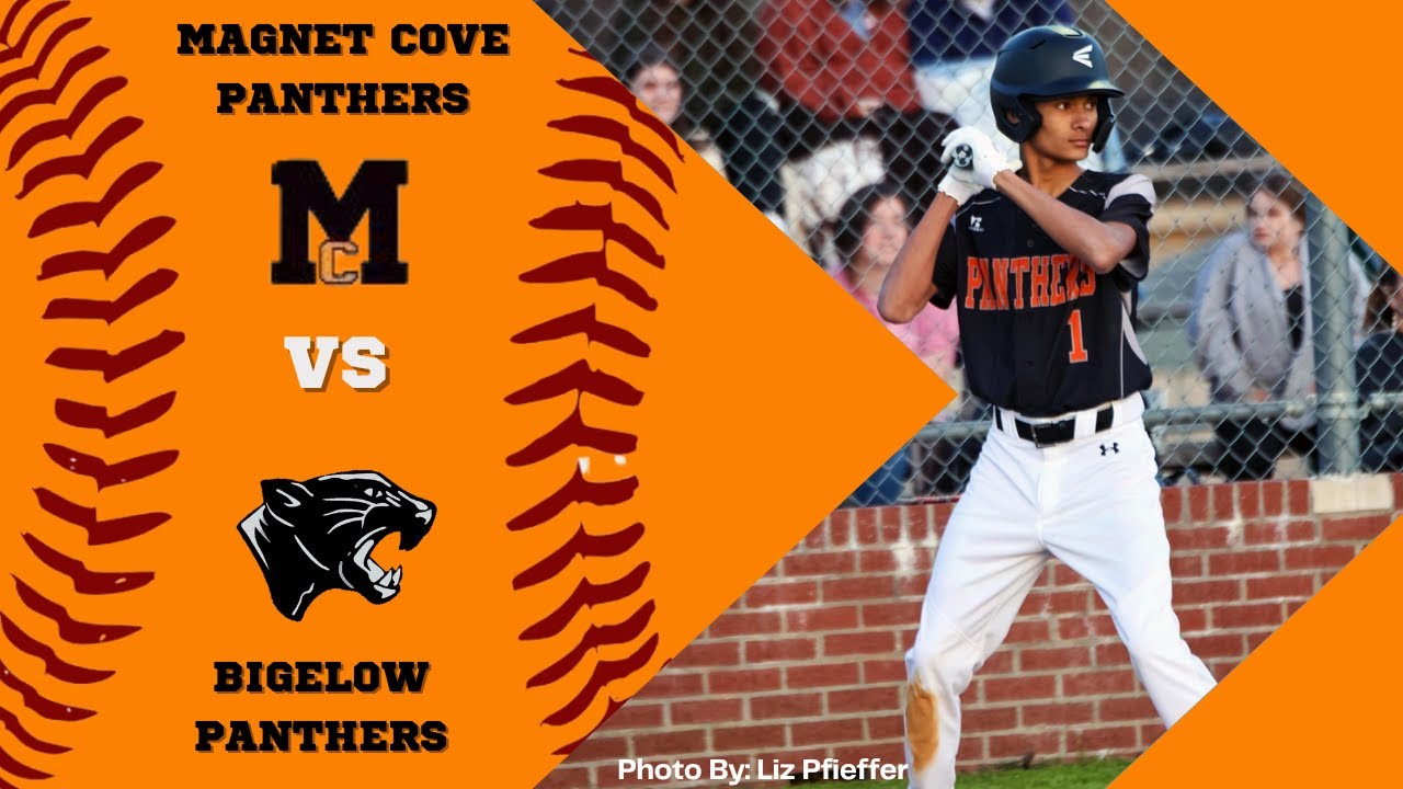 Cove Panther Baseball Vs. Bigelow Panthers YouTube