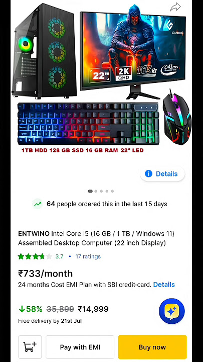 Best 5 Gaming Pc Setup Under Budget ✨ | Who Is Best 👍💯