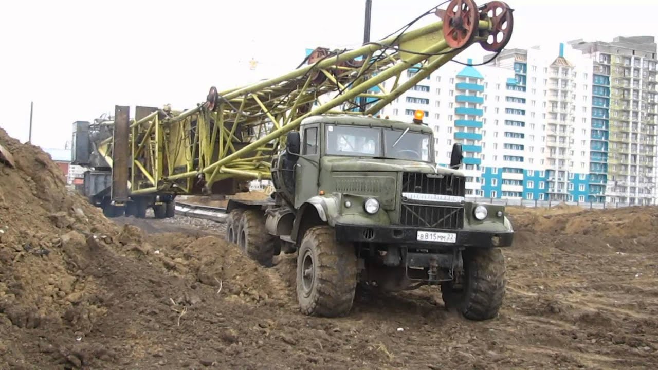 Краз кран электрический
