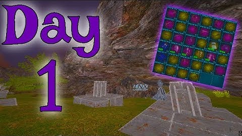 How We Took The Most UNDERRATED Cave On INX DUOS - Day 1- Ark Survival Evolved