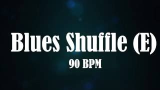 Video thumbnail of "Chicago Blues Shuffle Backing Track (E)"