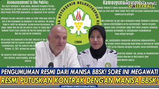 Download Lagu PENGUMUMAN RESMI DARI MANISA BBSK❗SORE INI MEGAWATI RESMI PUTUSKAN KONTRAK DENGAN MANISA BBSK! MP3 Download Lagu PENGUMUMAN RESMI DARI MANISA BBSK❗SORE INI MEGAWATI RESMI PUTUSKAN KONTRAK DENGAN MANISA BBSK! MP3
