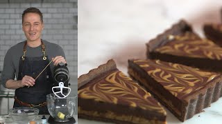 Chocolate Peanut Butter Tart - The Slice with Greg Lofts