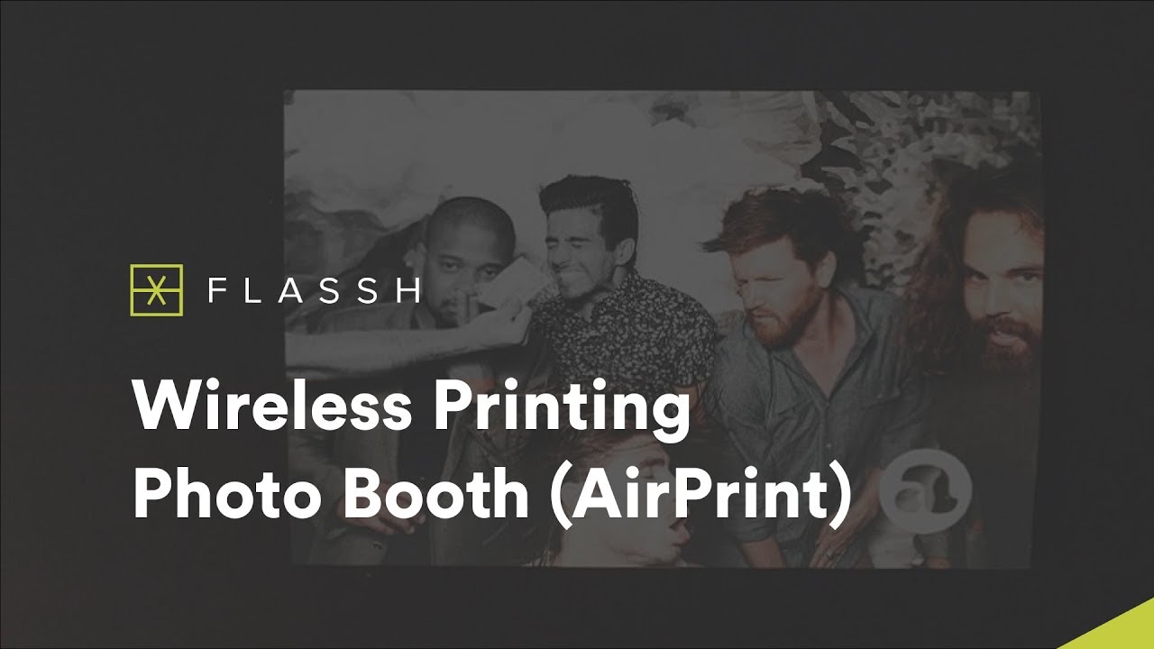 How to AirPrint from Photo Booth 