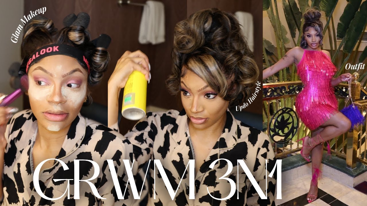 3-in-1 GRWM BET SOUL TRAIN AWARDS |  MakeUp,
