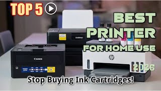 Stop Wasting Money on Ink! 🖨️ 5 Best Home Printers in 2026