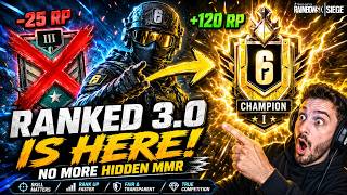 RANKED 3.0 CHANGES EVERYTHING! | No More Hidden MMR in Rainbow Six Siege