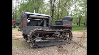 Caterpillar Ten #PT3037  First Start After A Long Time Parked & Tearing Up The Yard