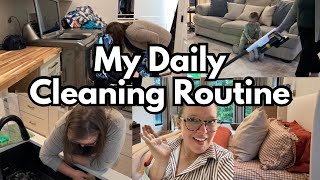 What I *CLEAN* In a Day / My Daily Cleaning Routine / Realistic Homemaking / Clean with Me