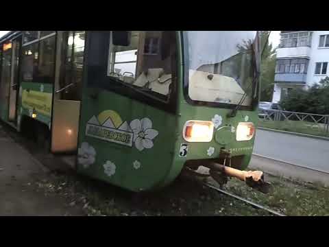 71-619КТ №3, на маршруте 6, г. Ярославль. Вечерняя Шестёрка