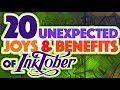 20 Unexpected Joys & Benefits of Inktober