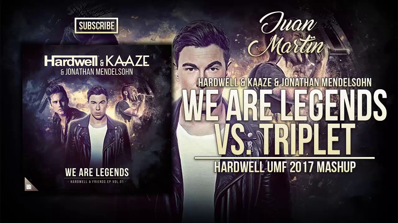 We Are Legends vs. Triplet vs. Cold As Ice vs. Be (Hardwell UMF 2017 Mashup)