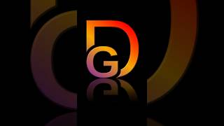 🔥 Modern Gradient Letter DG Logo Design | Coreldraw Logo Tutorial