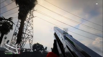 Railgun kill on upside down Oppressor MK2 [gta online PvP]