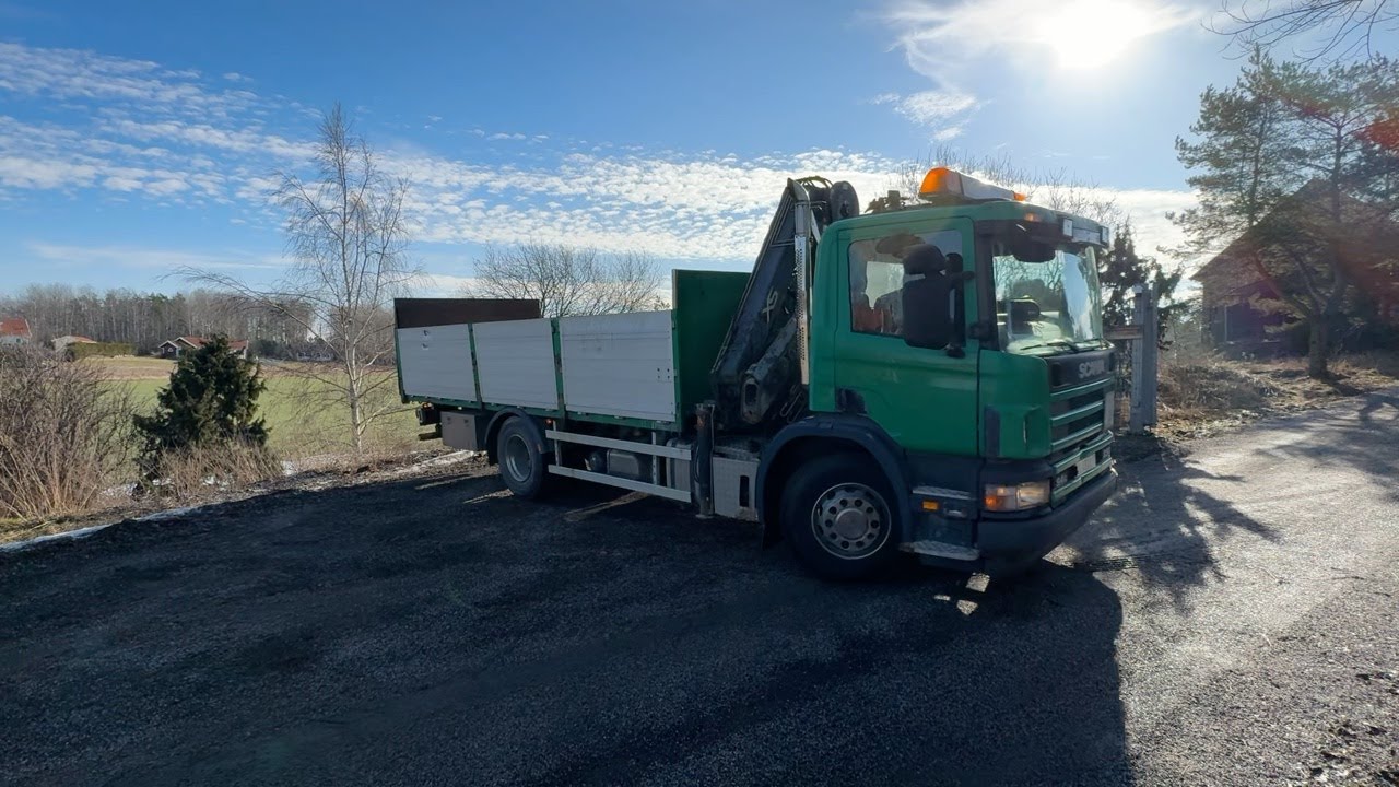 Köp Kranbil Scania P230 4x2 9.3 på Klaravik