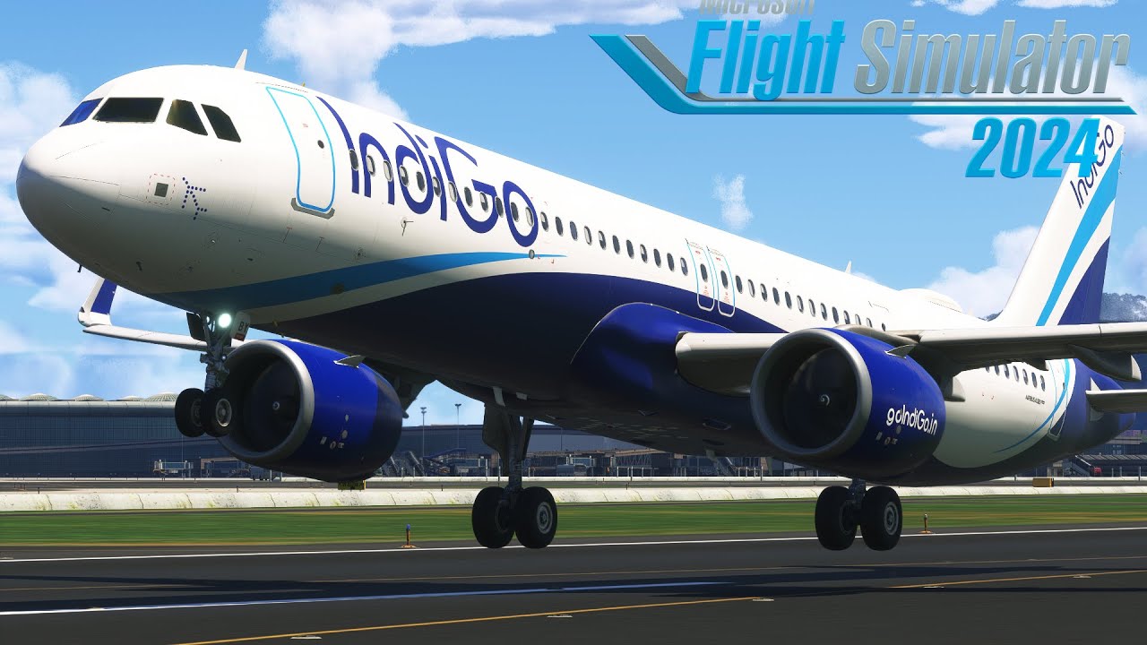 Flight Simulator 24: Mumbai to Delhi FULL FLIGHT | Indigo A321neo VATSIM