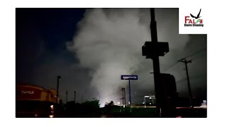 Strong Nighttime Tornado Ardmore, OK 4/27/24