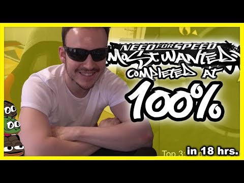 NFS Most Wanted True 100 In 18 Hrs Challenge Series Career And Rap Sheet 100 