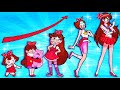 Puca ,Mabel, StarButerflly, Pearl and Sailor Moon GROWING UP | Stop Motion Paper by Seegi Channel