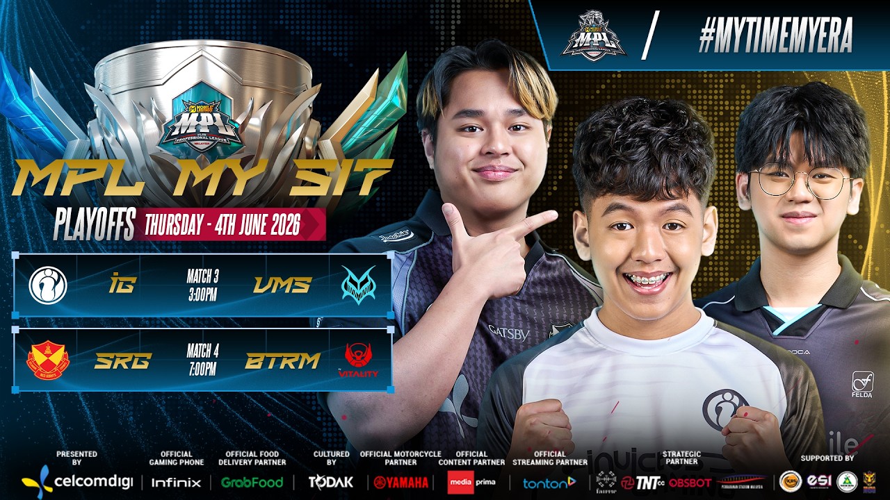LIVE | [ENG] MPL MY Season 17 Playoffs Day 2
