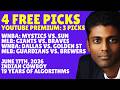 WNBA Pick - Washington Mystics vs Connecticut Sun Prediction, 6/17/2026 Free Best Bets & Odds