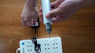 Diy Hand Drill 3-12V 1A Adjustable Power Supplier Zh0259