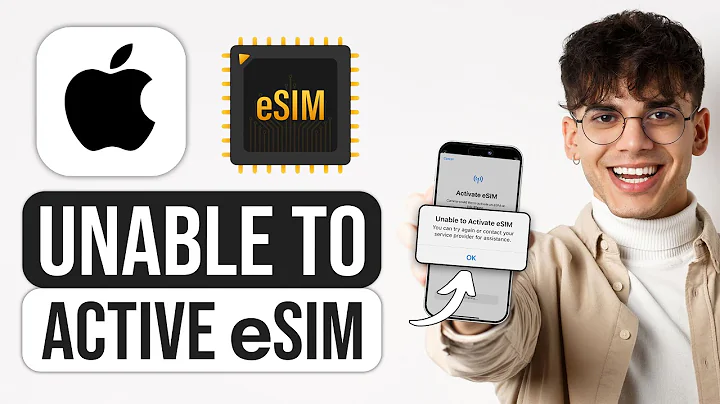 How to Fix Unable to Activate eSIM iPhone (2025) - Full Guide