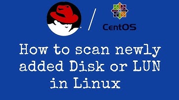 How to scan newly added disk or LUN without reboot in Linux - [Hindi]