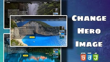 Change Hero Image | Part-3 | Landing Page | @codeDynasty-O95