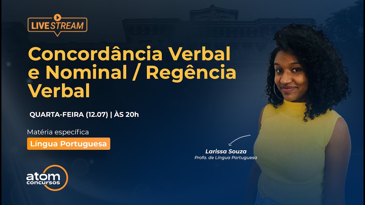 Língua Portuguesa - Regra importante de concordância verbal com os