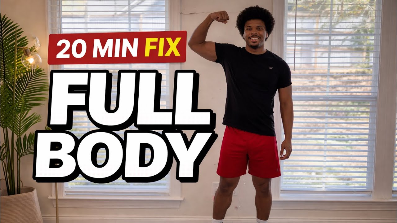 20 Minute Full Body Dumbbell Workout (Burn Fat & Build Muscle at Home ...