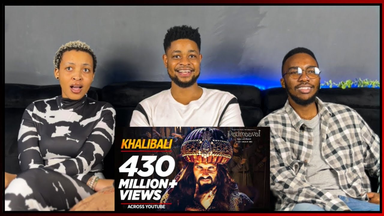 African Friends Reacts To Padmaavat: Khalibali - Ranveer Singh | Deepika Padukone | Shahid Kapoor