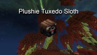 Sloth pet Plushie Tuxedo Skin Hypixel Skyblock Showcase
