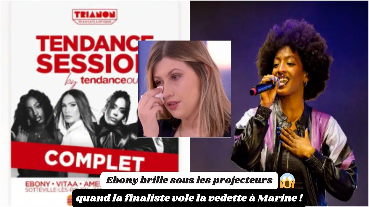 Ebony brille sous les projecteurs : quand la finaliste vole la vedette à  Marine ! - YouTube