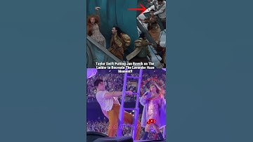 Taylor Swift Putting Jan Ravnik On The Ladder on “The fate of Ophelia” Music Video! #taylorswift