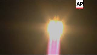US-Russia Crew Blasts off for ISS